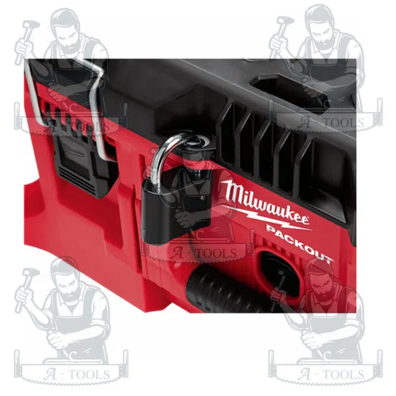 + + Milwaukee PACKOUT กล่องเครื่องมือขนาดใหญ่ Large Tool Box รุ่น 48-22-8425 แข็งแรง ทนทาน 5