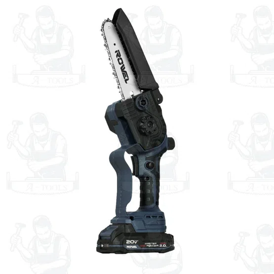 ROWEL รุ่น RW-GT-CS-DSH600 เลื่อยโซ่มือถือไร้สาย 20V (ด้ามต่อ)(แบต2.0Ah.x1)ปรับความสูง 4 ระดับ ต่อสูงสุด 3 เมตร 2