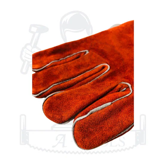 SATA ถุงมือเชื่อม นิ้วหัวแม่มือตรง (XL) รุ่น FS0106 ผลิตจากหนังวัวหุ้มฉนวนคุณภาพสูง 3