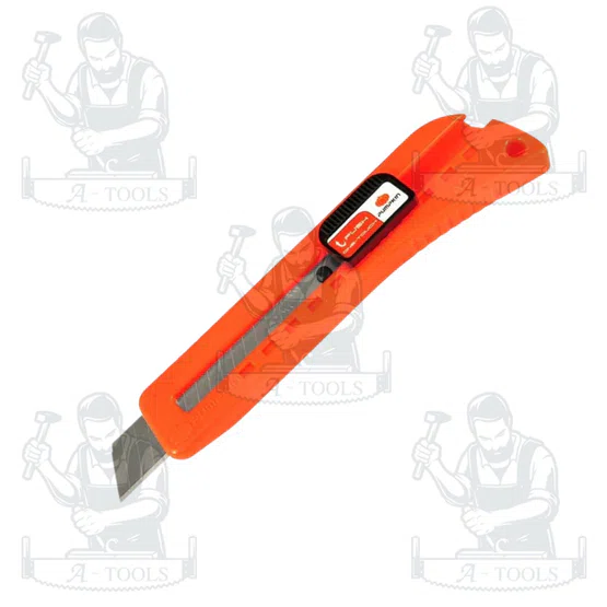 PUMPKIN มีดคัตเตอร์ใหญ่สปริง รุ่น 12201-F (S-101A) ด้ามคัดเตอร์ ผลิตจากพลาสติก ABS 100% ใบมีคม คงทนตัดขาดได้อย่างง่ายดาย 3