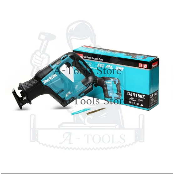 MAKITA เลื่อยชัก ไร้สาย 18V มากีต้า รุ่น DJR188Z ความยาวช่วงชัก13/16นิ้ว (ตัวเปล่า) DJR188 **ส่งเร็ว ของแท้100%** 2