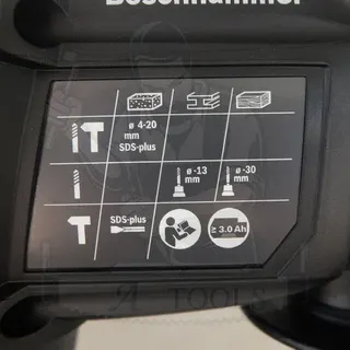 BOSCH สว่านโรตารี่ ไร้สาย 18V บ๊อช รุ่น GBH180-LI SOLO (ตัวเปล่า) 06119111K0 SDS PLUS GBH180LI 5
