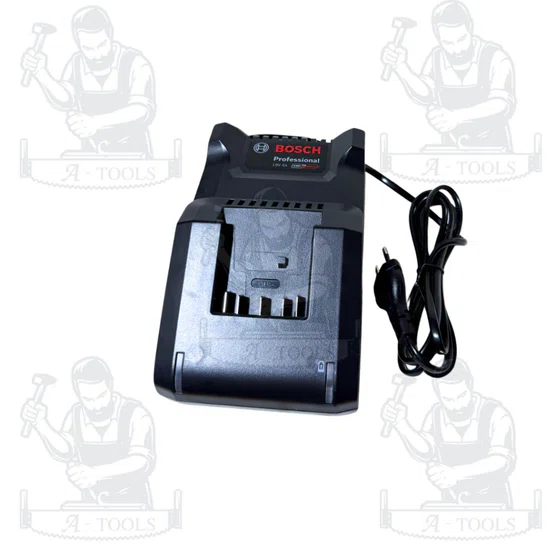 BOSCH ชุดสตาร์ทเตอร์ รุ่น GBA 18V 3.0Ah แท่นชาร์จ + แบตเตอรี่ 3.0 AH. [0.615.A00.2A0] ของแท้ 3