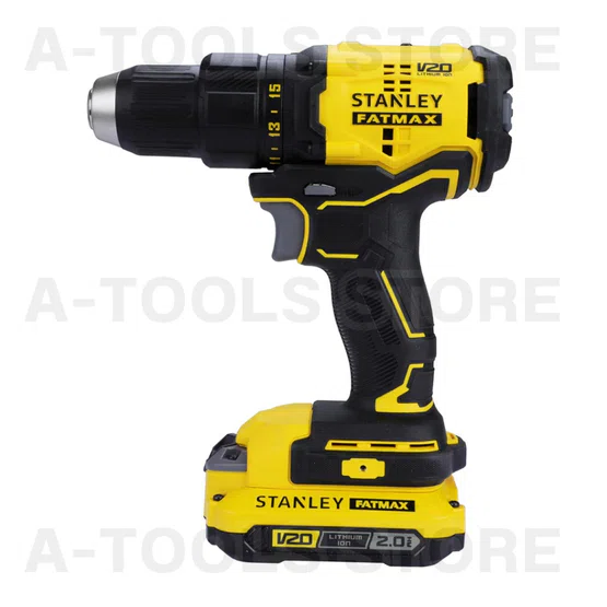 STANLEY สว่านไร้สาย 20V Max รุ่น SBD710D2K-B1 ไร้แปรงถ่าน (แบต2.0AH x2) SBD710 2
