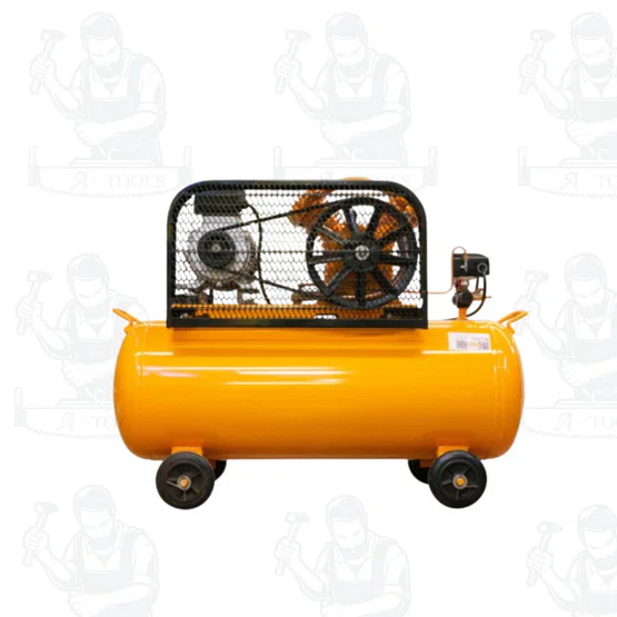 TIGER TGA21-100M 1HP ปั๊มลมสายพาน มอเตอร์ 2HP 220V. ถัง 100 ลิตร อัตราการผลิตลม 235 ลิตร/นาที สินค้าพร้อมส่ง ของแท้100% 3