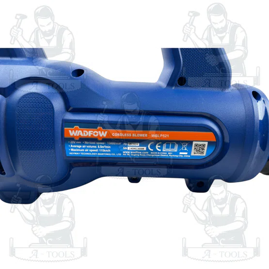 WADFOW เครื่องเป่าลมไร้สาย 20V. รุ่น WBLP521 (แบต 2Ah X 1 ก้อน + แท่นชาร์จ) สินค้า 6