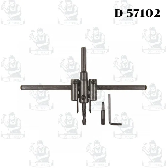 MAKITA โฮลซอร์เจาะฝ้า รุ่น D-57093/D-57102 ความหนาที่สามารถเจาะได้ 20 มม. ใช้กับหัวจับสว่าน 10 - 13 มม. ของแท้ 6