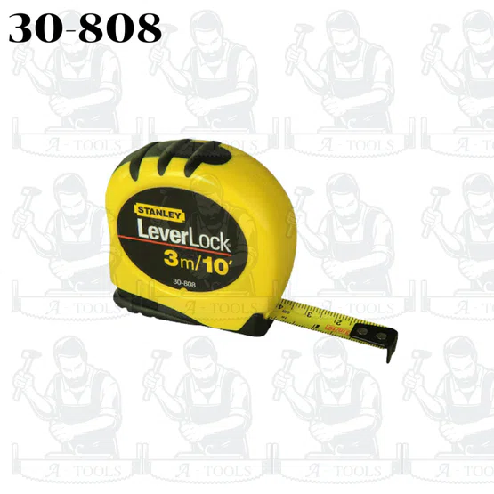 STANLEY ตลับเมตร รุ่น 30-808 3m. / 30-815 5m. / 30-824 8m. เห็นตัวเลขชัดเจน อ่านค่าได้แม่นยำ และเที่ยงตรง ของแท้ 2