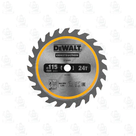 DEWALT ใบเลื่อยวงเดือน ตัดไม้ รุ่น DT20420-QZ 115มม. 24ฟัน (สำหรับ DCS571) 3