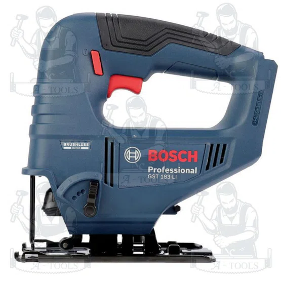 BOSCH เลื่อยจิ๊กซอว์ไร้สาย 18V รุ่น GST 183-LI (ตัวเปล่า) 0.601.5B7.0L0 ของแท้ 2