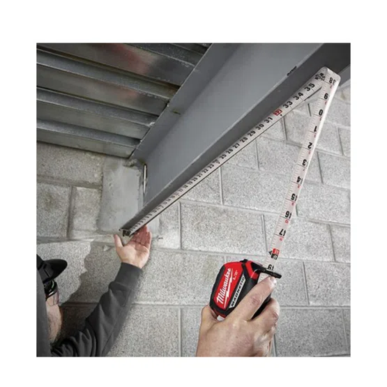 Milwaukee ตลับเมตร COMPACT MAGNETIC 48-22-0616 5เมตร / 48-22-0626 8เมตร ยืดตรงโดยไม่งอได้3.6เมตร 4