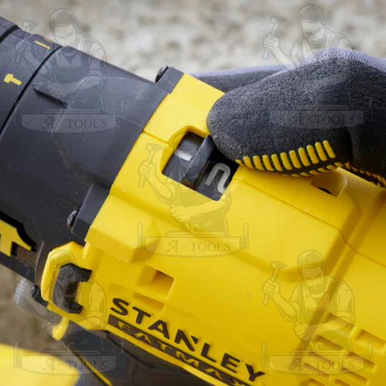 STANLEY สว่านกระแทก ไร้สาย 20V รุ่น SCD711D2KA-B1 (แบต 2.0AH +แท่นชาร์จ +กล่องเครื่องมือ และชุดดอกสว่าน100ชิ้น) 6