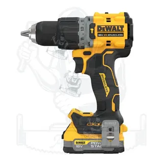 DEWALT สว่าน กระแทก ไร้สาย รุ่น DCD805E1T-B1 20V (แบต 1.7Ah x1ก้อน+แท่นชาร์จ) DCD805 4