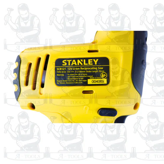 STANLEY เลื่อยชัก ไร้สาย 12V รุ่น SCR121S2K (แบต 1.5 Ah X2ก้อน) SCR121 6