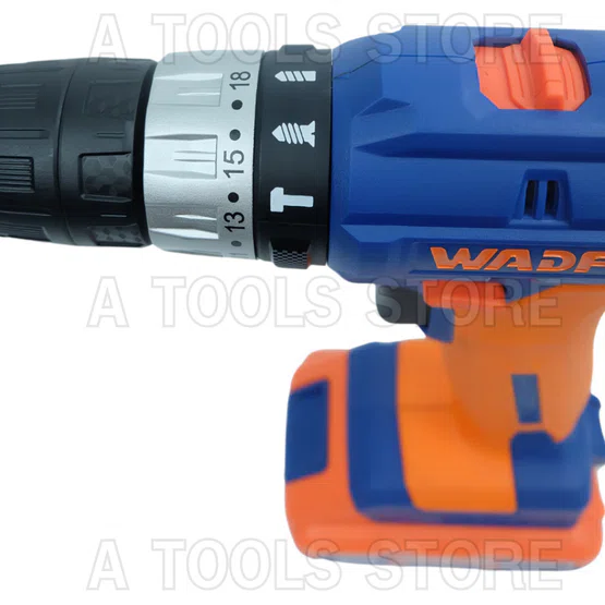 WADFOW สว่านกระแทก ไร้สาย 20V รุ่น WCDP521 (พร้อมแบต+ที่ชาร์จ) สว่านเจาะปูน ไม้ เหล็ก 6