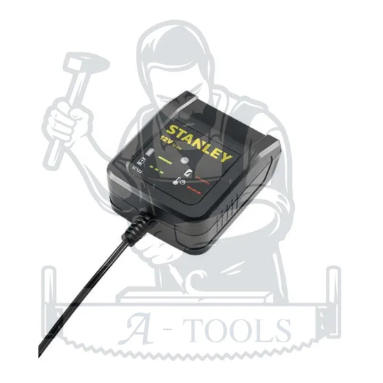 STANLEY แท่นชาร์จ แบตเตอรี่ 12V รุ่น SC122-B1 4