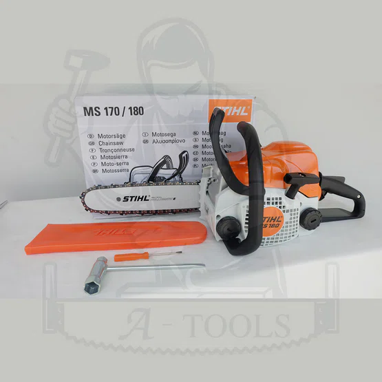 STIHL เลื่อยยนต์ รุ่น MS180 เครื่องยนต์เบนซิน 2จังหวะ ระบายความร้อนด้วยอากาศ 4