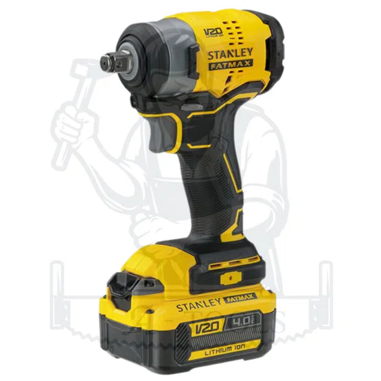 STANLEY บล็อคกระแทก ไร้สาย 20V รุ่น SBW910M1K-B1 ขนาด 1/2นิ้ว 280Nm. รับประกัน2ปี 2