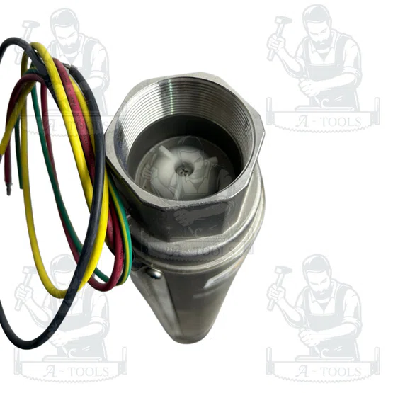 MITSUBISHI ปั๊มบาดาล มิตซูบิชิ รุ่น 4DSP-1505T50/8 ท่อส่ง 2" 2HP 8 ใบพัด 380V (สำหรับบ่อ 4") SUPER PUMP ซัมเมิร์ส 6