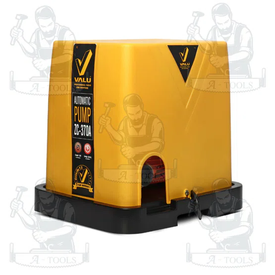VALU ปั๊มน้ำอัตโนมัติ รุ่น ZC-370A กำลังไฟ 370 วัตต์ ใบพัดทองเหลือง ขดลวดทองแดงแท้ 3