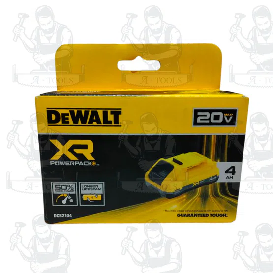 DEWALT รุ่น DCB2104-B1 แบตเตอรี่ Powerpack 20V 4.0Ah มีไฟ LED บอกสถานะแบตเตอรี่ สินค้าพร้อมส่ง ของแท้ 100% 6