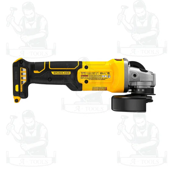 DEWALT เครื่องเจียร์ไร้สาย 4 นิ้ว 20V  รุ่น DCG407N-B1(ตัวเปล่า) สวิทซ์แบบสไลด์ *** ของแท้ 100 % รับประกัน 3 ปี *** 6