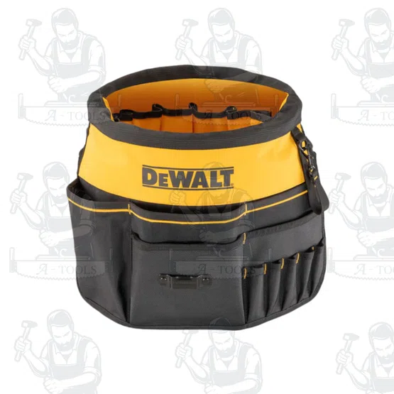 DEWALT รุ่น DWST560109 กระเป๋าสำหรับครอบถังสี สำหรับใส่เครื่องมือช่าง ด้วยช่องและห่วง 32 ช่องด้วยวัสดุที่ทนทาน พร้อมส่ง 3