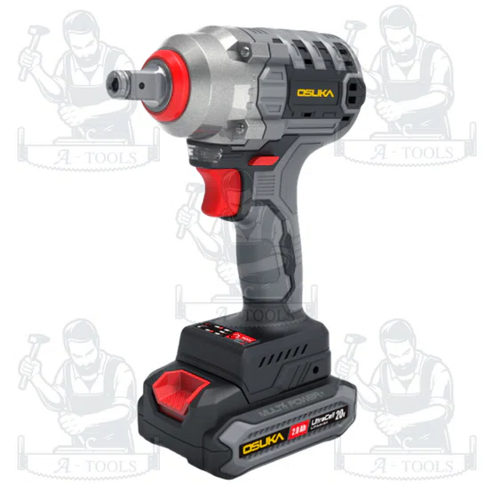 OSUKA บล็อกกระแทกไร้สาย 1/2" 20V. รุ่น OSID-LT520 (แบต 20V 2.0Ah x1 +แท่นชาร์จ) ของแท้ 2