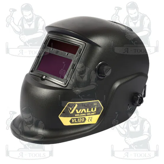 VALU หน้ากากเชื่อม ปรับแสงอัตโนมัติ รุ่น VL120 ปรับความไวต่อแสงได้ (แวลู) หน้ากากออโต้ ของแท้ 2