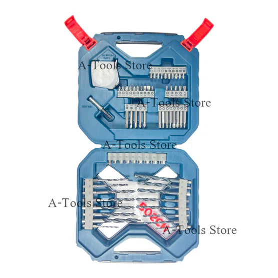 BOSCH ชุดดอกไขควง X-LINE 65ชิ้น Drill&Drive บ๊อซ รุ่น 2610038618 ชุดไขควง อเนกประสงค์ 5