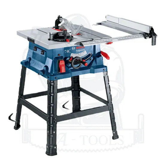 BOSCH โต๊ะเลื่อยวงเดือน 10นิ้ว รุ่น GTS254 0601B450K0 เลื่อยตั้งโต๊ะ 10" บ๊อซ **ส่งเร็ว ของแท้100%** 2