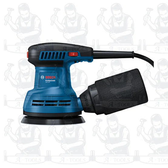 BOSCH เครื่องขัดกระดาษทรายกลม รุ่น GEX 125 (0.601.3A8.0K0) สำหรับงานขัดพื้นผิวที่เป็นไม้ สี ปูนปลาสเตอร์ และโลหะ ของแท้ 3