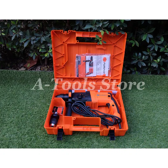 PUMPKIN สว่านโรตารี่ พัมคิน รุ่น PTT2-26DFV / 42212 3ระบบ 800W ถอดหัว ปรับซ้าย-ขวาได้+อุปกรณ์เสริม7ชิ้น *ส่งเร็ว ของแท้* 5