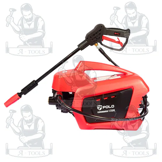 POLO เครื่องฉีดน้ำแรงดันสูง รุ่น COMMANDO 135N แรงดัน135บาร์ 1500วัตต์ มีระบบ Auto Stop 6
