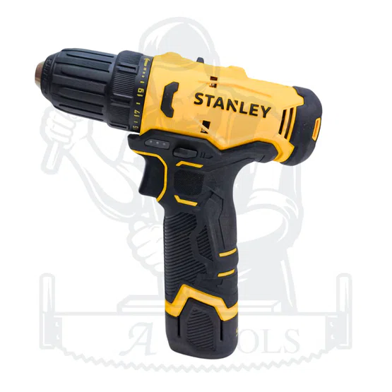 STANLEY สว่าน ไขควง ไร้สาย 12V รุ่น SCD10D1-B1 (แบต 2.0Ah x1 +แท่นชาร์จ) ใช้เจาะไม้ โลหะ ขันสกรู 3