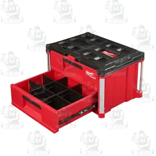 Milwaukee กล่องเครื่องมือ PACKOUT 2 ลิ้นชัก​ รุ่น 48-22-8442 **ส่งเร็ว ของแท้100%** 4