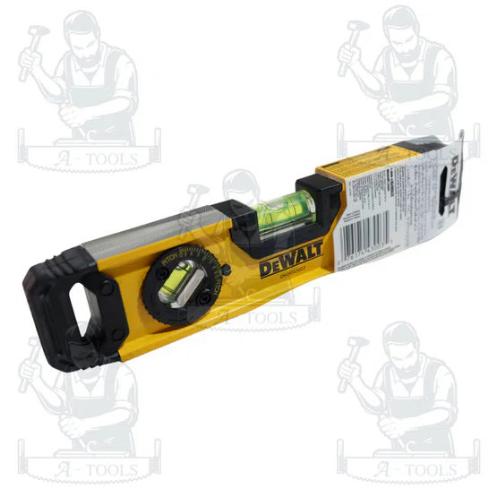 DEWALT ระดับน้ำ Torpedo Level ขนาด 25 ซม. รุ่น DWHT43003 มีแถบแม่เหล็กและฐาน แข็งแรง ทนทาน ของแท้ พร้อมส่ง 4