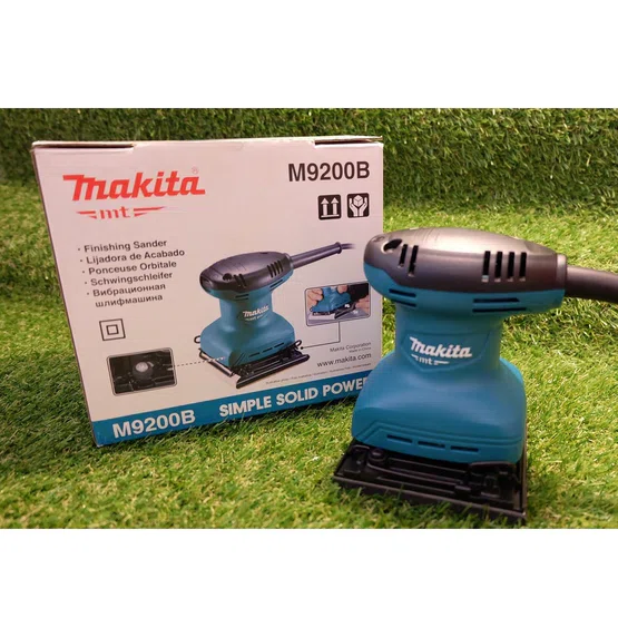 MAKITA  เครื่องขัดกระดาษทราย สั่น-สี่เหลี่ยมจตุรัส มากีต้า รุ่น M9200B 180W (แทน MT925) M9200 **ส่งเร็ว ของแท้100%** 4