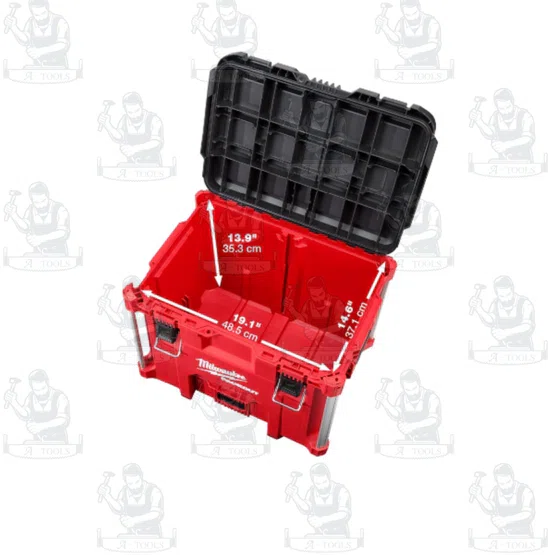 Milwaukee กล่องเครื่องมือ PACKOUT ขนาด XL รุ่น 48-22-8429 5