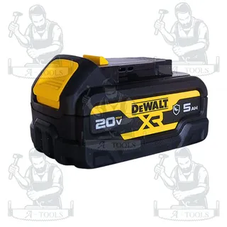 + + DEWALT แบตเตอรี่ 20V 5.0AH รุ่น DCB184G-B1 รุ่นทนน้ำมัน (เคส Oil resistant) 2