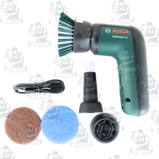BOSCH แปรงทำความสะอาด ไร้สาย Universal Brush 06033E0050 ชาร์จผ่านสาย Micro USB 3