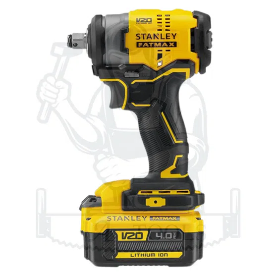 STANLEY บล็อคกระแทก ไร้สาย 20V รุ่น SBW910M1K-B1 ขนาด 1/2นิ้ว 280Nm. รับประกัน2ปี 3