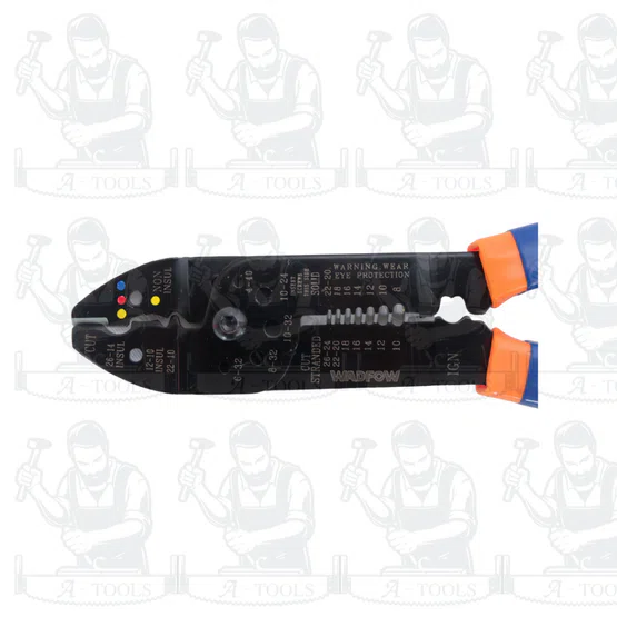 WADFOW คีมปอกสายไฟ 8.5″ รุ่น WPL5685 สำหรับตัดสายไฟ มีฟังก์ชั่นปอกสายไฟ 4