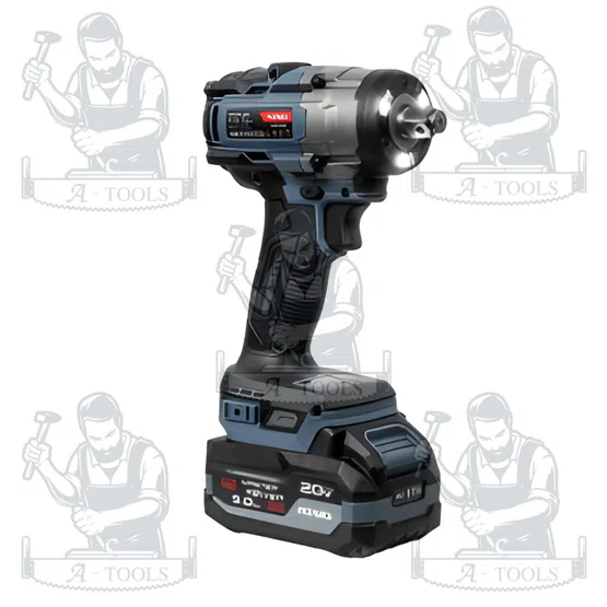 ROWEL รุ่น DIW600RX บล็อกกระแทกไร้สาย 20V 600Nm RX Series (พร้อมแบต 5.0Ahx2 และแท่นชาร์จ) รับประกัน 2 ปี 4