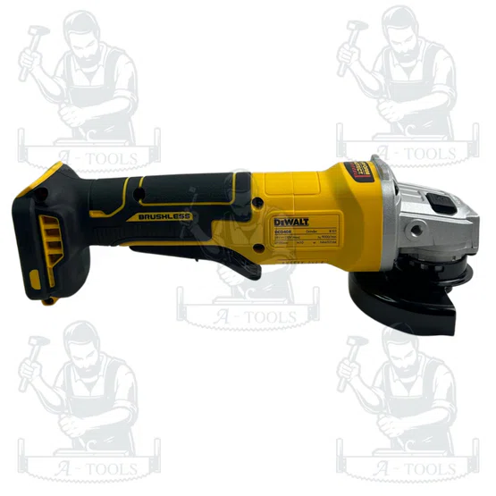 DEWALT เครื่องเจียร์ ไร้สาย 4นิ้ว 20V รุ่น DCG408N-B1 (เครื่องเปล่า) สวิชต์เซฟตี้ Paddle-Switch **ของแท้100%** 5