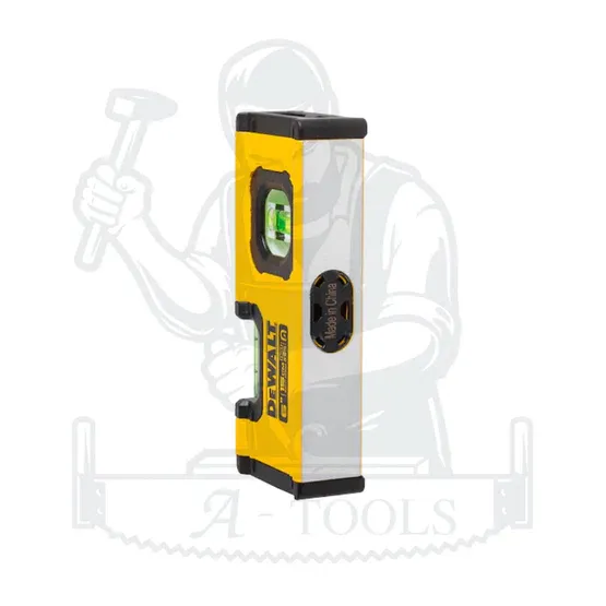 DEWALT ระดับน้ำ แบบพกกระเป๋า Box Beam (ใหม่) รุ่น DWHT42802 ขนาด 6นิ้ว แบบมีแม่เหล็ก น้ำหนักเบา พกง่าย ใช้งานง่าย 3