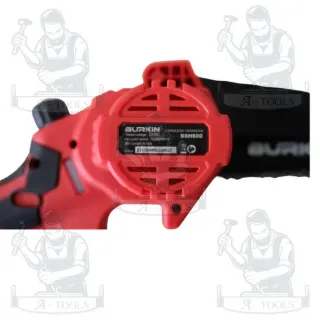 BURKIN เลื่อยโซ่ ไร้สาย 20V รุ่น BK-BSH600 ปรับได้ 4ระดับ ต่อยืดได้สูงสุด3เมตร (อะแดปเตอร์ +แบต 2.0Ah x1 +ด้ามต่อ 4ชิ้น) 3
