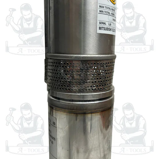 MITSUBISHI ปั๊มบาดาล มิตซูบิชิ รุ่น 4DSP-1505T50/8 ท่อส่ง 2" 2HP 8 ใบพัด 380V (สำหรับบ่อ 4") SUPER PUMP ซัมเมิร์ส 4