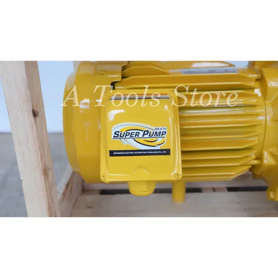 MITSUBISHI ปั๊มน้ำหอยโข่ง ปั๊มน้ำไฟฟ้า 2" x 2" x 5HP 380V รุ่น WCM-3705FT หน้าแปลน 2นิ้ว 5แรงม้า หน้าแปลน มิตซูบิชิ 4