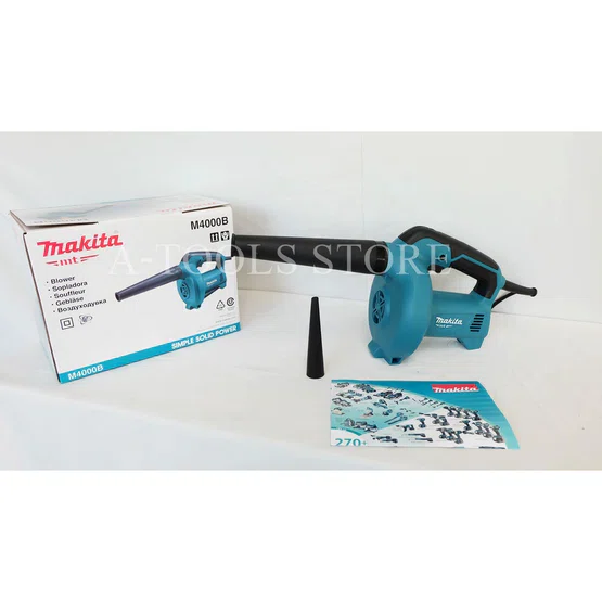 MAKITA เครื่องเป่าลม ไฟฟ้า มากีต้า รุ่น M4000B 530วัตต์ (แทน MT401) M4000 **ส่งเร็ว ของแท้100%** 2